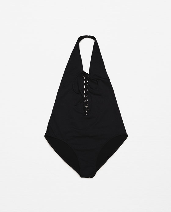 Maillot noir Zara